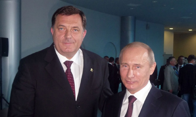    Dodik i Cvijanovićeva na sastanku sa Putinom