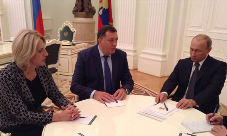 Putin podržao Dodika