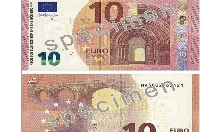 Od utorka u opticaju nova novčanica od 10 evra