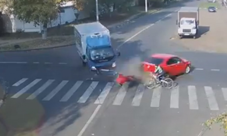 Biciklista dva puta prevario smrt