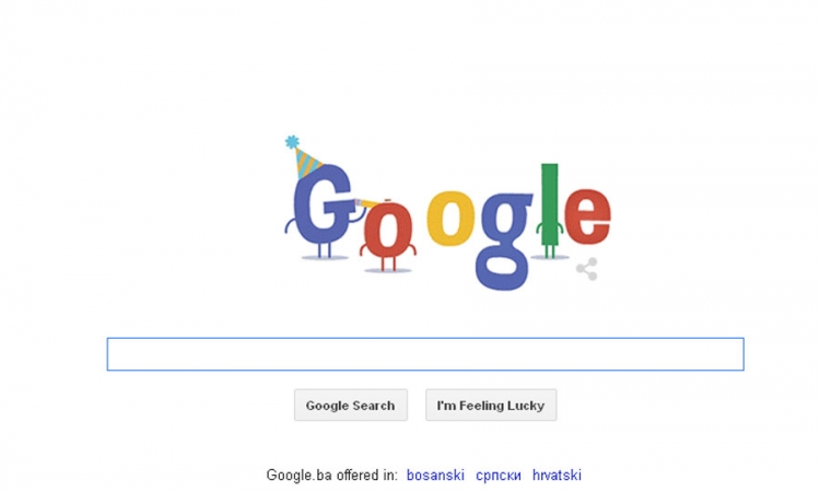 Google danas u znaku Google-a