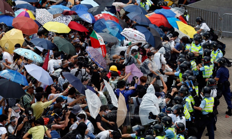  "Kišobranska revolucija" u Hong Kongu