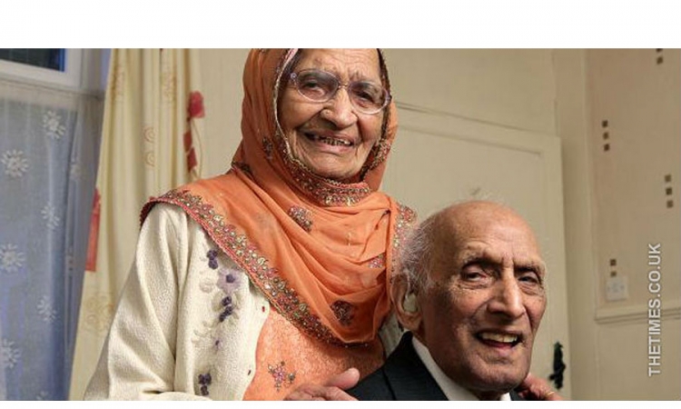 Par iz Indije u braku 89 godina
