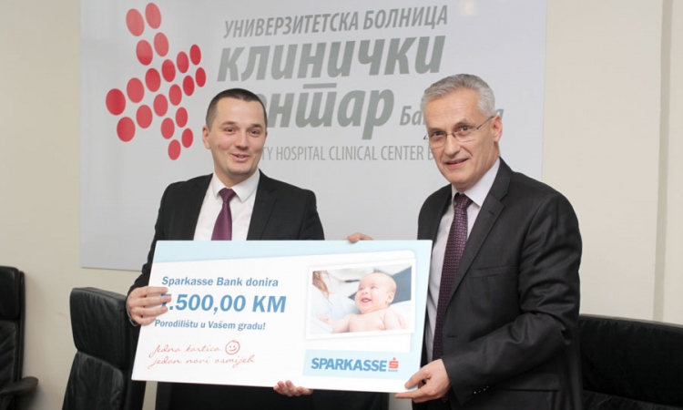 Porodilištu donacija od 7.500 KM