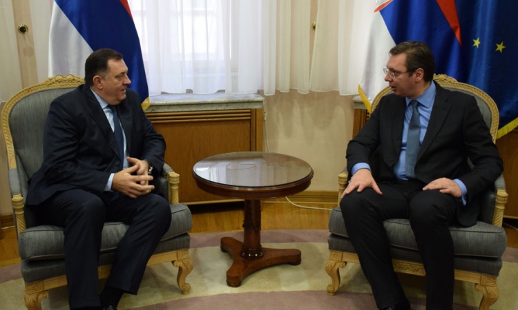 Dodik i Vučić o planovima za RS i BiH