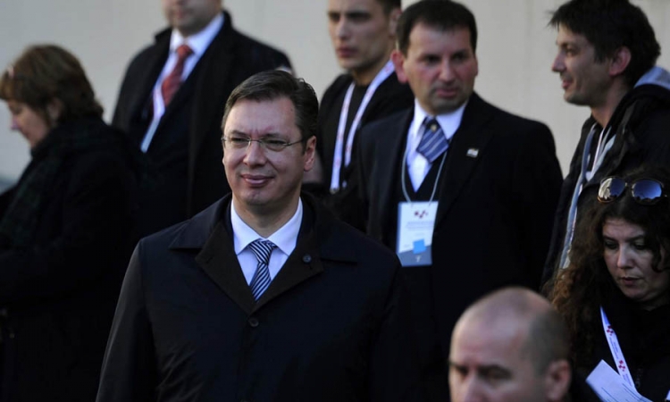 Vučić sa predsjednicom Hrvatske