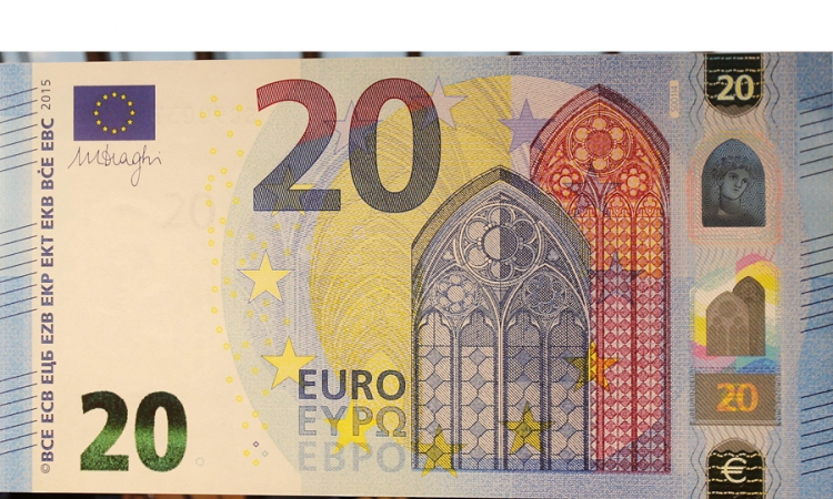 Predstavljena nova novčanica od 20 evra