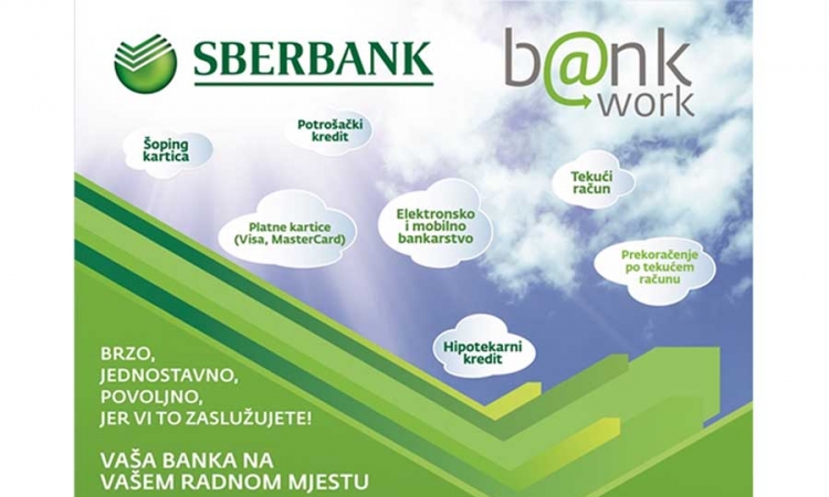 Sberbank pokrenula projekat "BankWork"