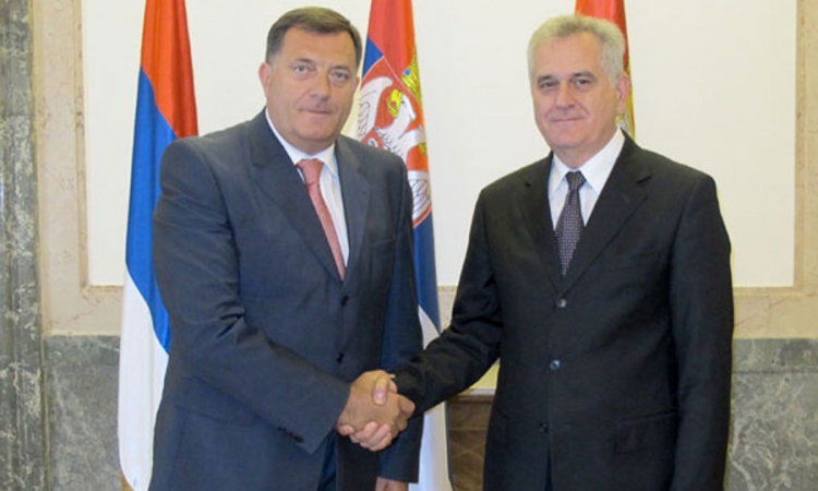 Dodik i Nikolić danas na prijemu u Beogradu