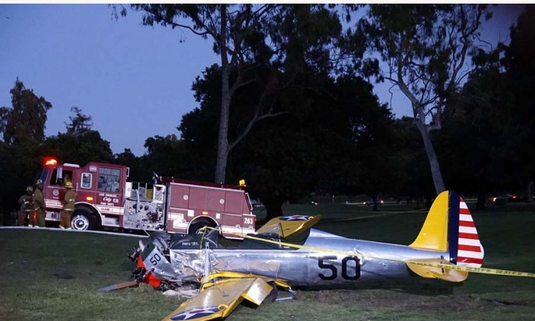 Glumac Harison Ford povrijeđen u padu aviona