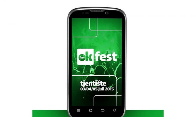 OK Fest i na mobilnom telefonu