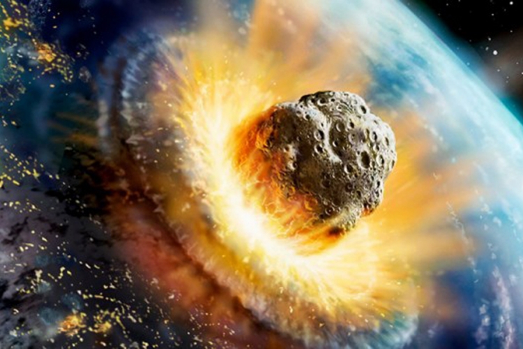 Veliki asteroid udara u Zemlju 2017. godine 