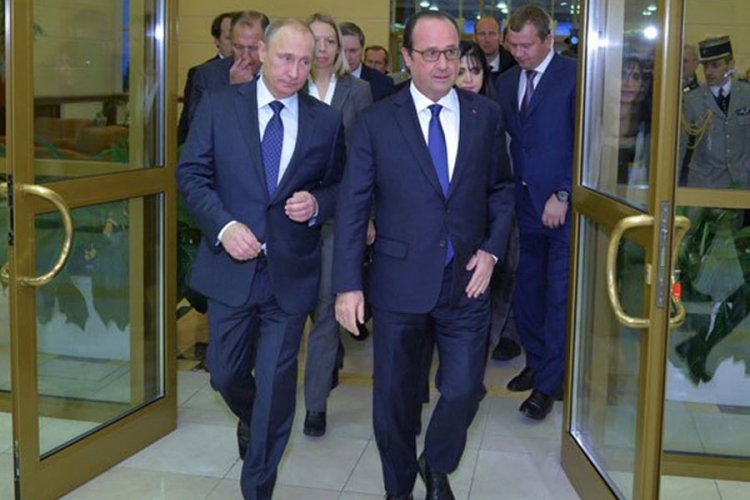 Oland i Putin 24. aprila u Jermeniji