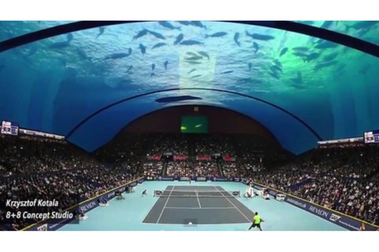 Dubai će dobiti teniski teren pod vodom