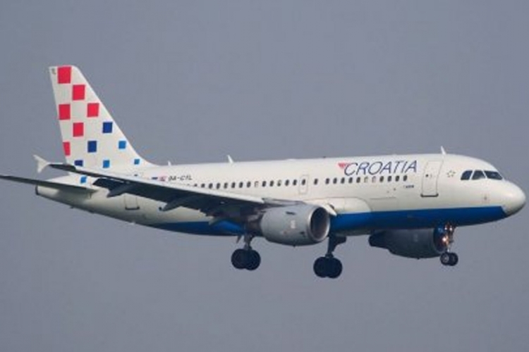 Avion Croatia Airlinesa prinudno sletio na Pleso