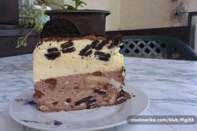 Sladoled torta sa oreo keksom