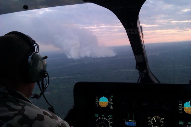 Novi požar pogodio šume Černobila