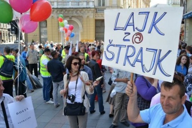 Bajramović: Sutra 10.000 radnika na protestima