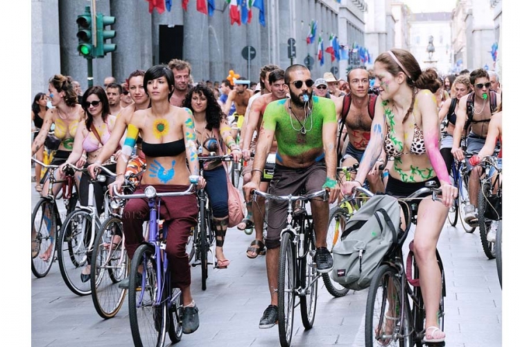 Pogledajte golišavu vožnju biciklima po ulicama Filadelfije (FOTO)
