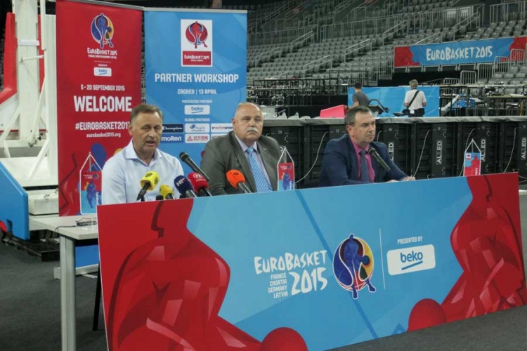 Kolinda Grabar-Kitarović otvara Eurobasket na Trgu bana Jelačića