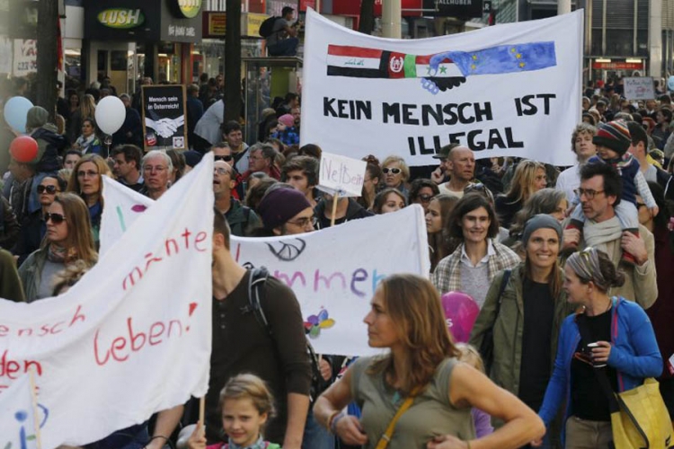 Austrija: Na ulicama 20.000 ljudi u znak solidarnosti sa izbjeglicama