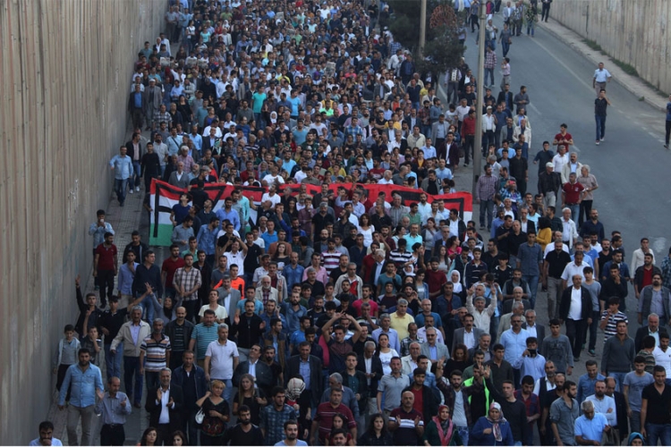 Protestni marš u Ankari: Naša braća su izginula, šta radite?