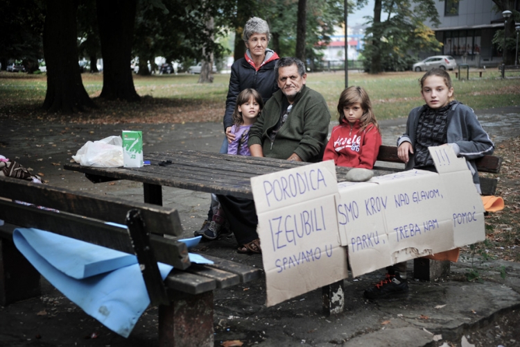 Porodica Fedešin našla smještaj, ali hrane više nema
