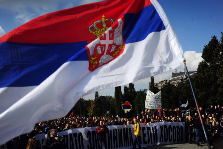 Beogradski studenti protestvovali protiv prijema Kosova i Metohije u Unesko