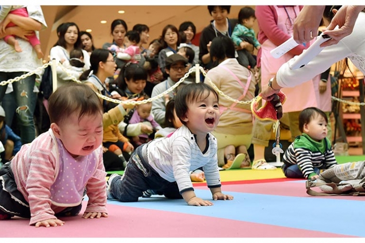 Bebe puzale za titulu u Japanu
