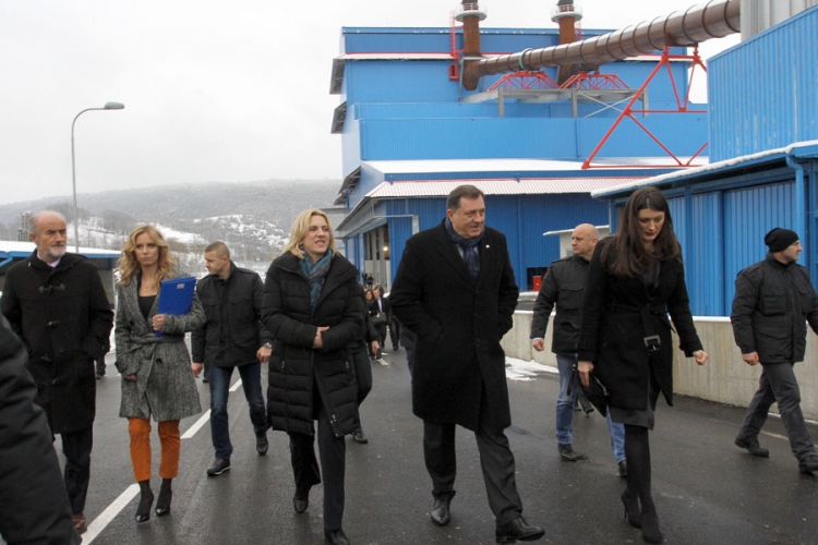 Dodik i Duzi otvorili fabriku "R-S silikon" u Bjelajcu 