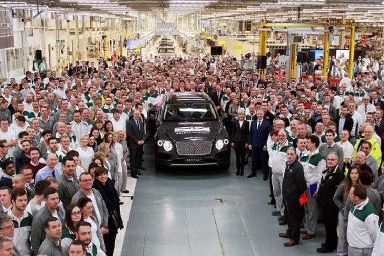 Bentley pokrenuo proizvodnju SUV modela Bentayga