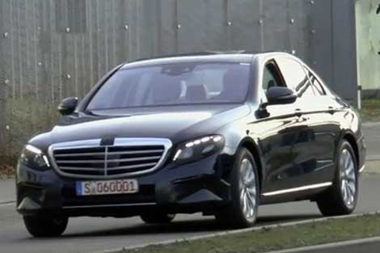 Usnimljen Mercedes nove E klase (VIDEO)