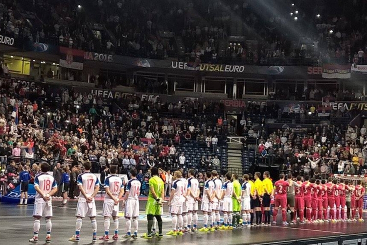 Polufinale EP u futsalu: Rusija - Srbija 2:2, slijede produžeci