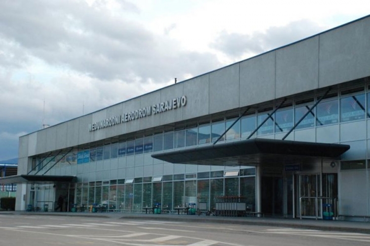 Zbog jakog vjetra otkazani letovi na Aerodromu Sarajevo