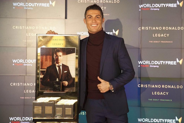 Kristijano Ronaldo predstavio svoj parfem 