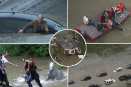 Potop u Hjustonu: Najmanje pet osoba stradalo, na hiljade kuća pod vodom (VIDEO)