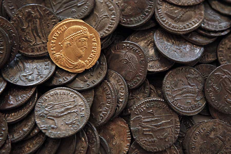 Pronađeno 600 kg rimskih bronzanih novčića iz IV vijeka