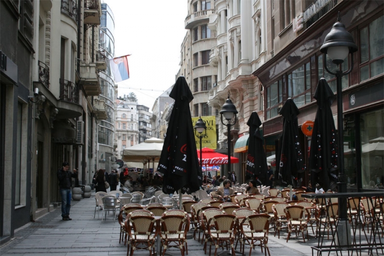Beograd: Nema više kafe u Knez Mihajlovoj ulici