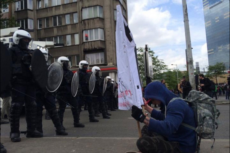 Demonstracije u Briselu: Kordon policije, vodeni topovi (FOTO, VIDEO)