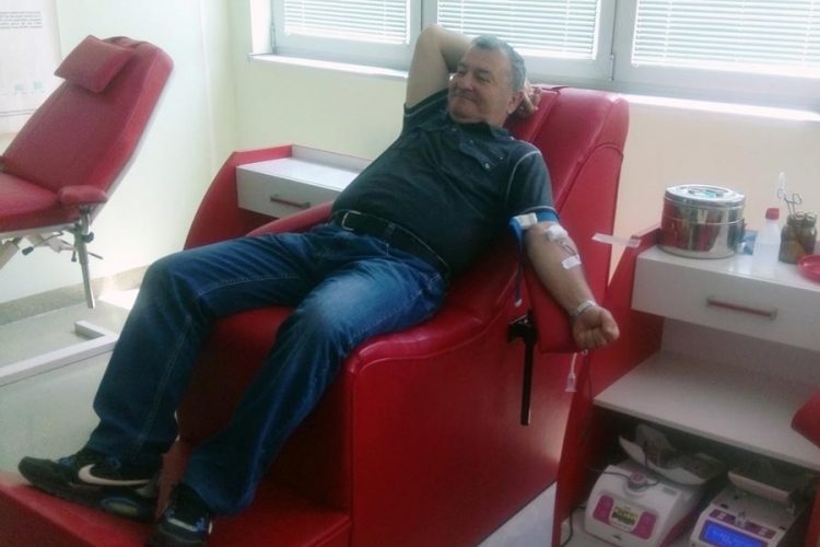 Mirko Malešević darovao krv 170. put