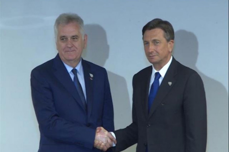 Nikolić i Pahor o podršci Slovenije na putu Srbije ka EU