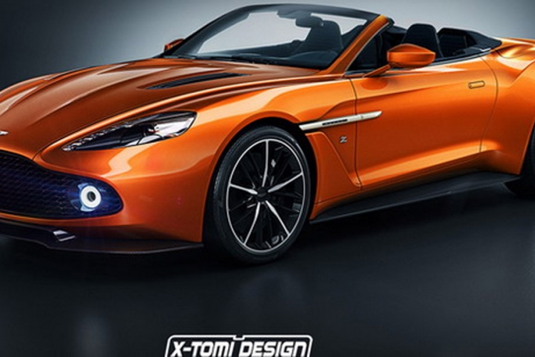 Aston Martin Vanquish Zagato Concept kao Cabrio