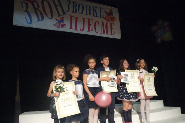 Zirojević pobjednik dječjeg muzičkog festivala "Zvon zvonke pjesme"