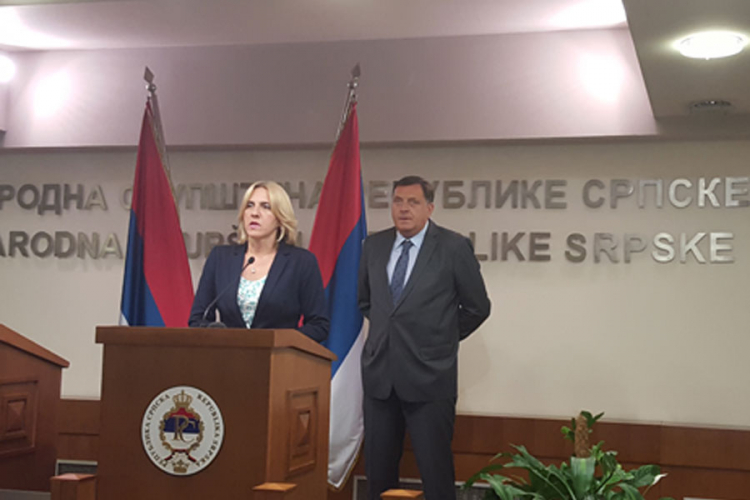 Dodik i Cvijanovićeva dali saglasnost Ivaniću da potpiše SSP