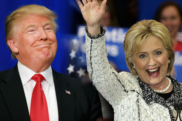 Tramp i Klintonova "skidaju rukavice", krenule uvrede