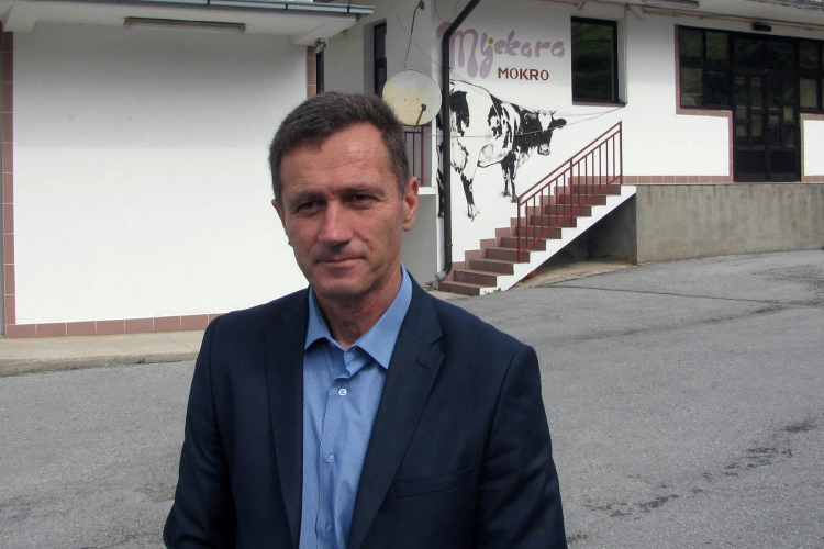 Jugović: Ponovo pokrenuti pogon mljekare u Mokrom