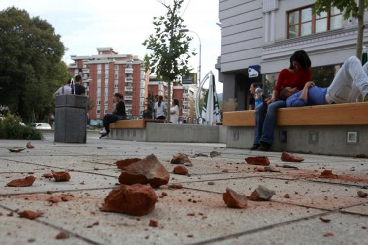 100 povrijeđenih u zemljotresu u Skoplju (FOTO)