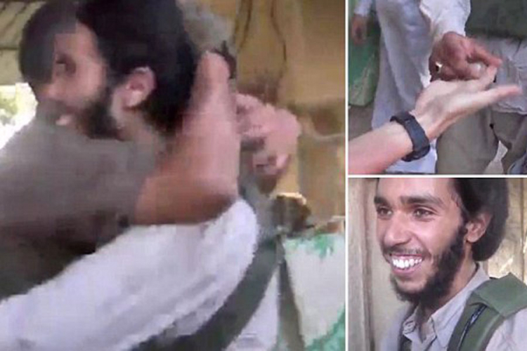Radost džihadiste kad sazna da je sljedeći na redu da se raznese (VIDEO)