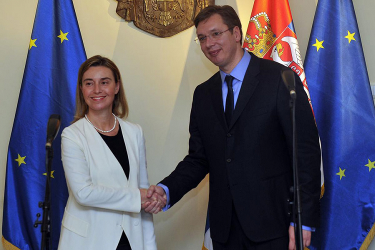 Vučić i Mogerini: Implementacija sporazuma u najkraćem roku