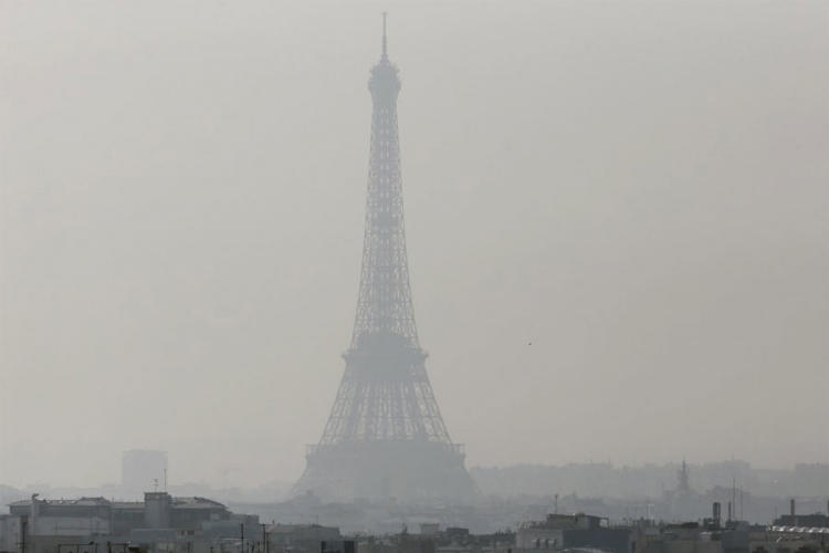 Parižanima preporučeno da ne izlaze zbog zagađenosti